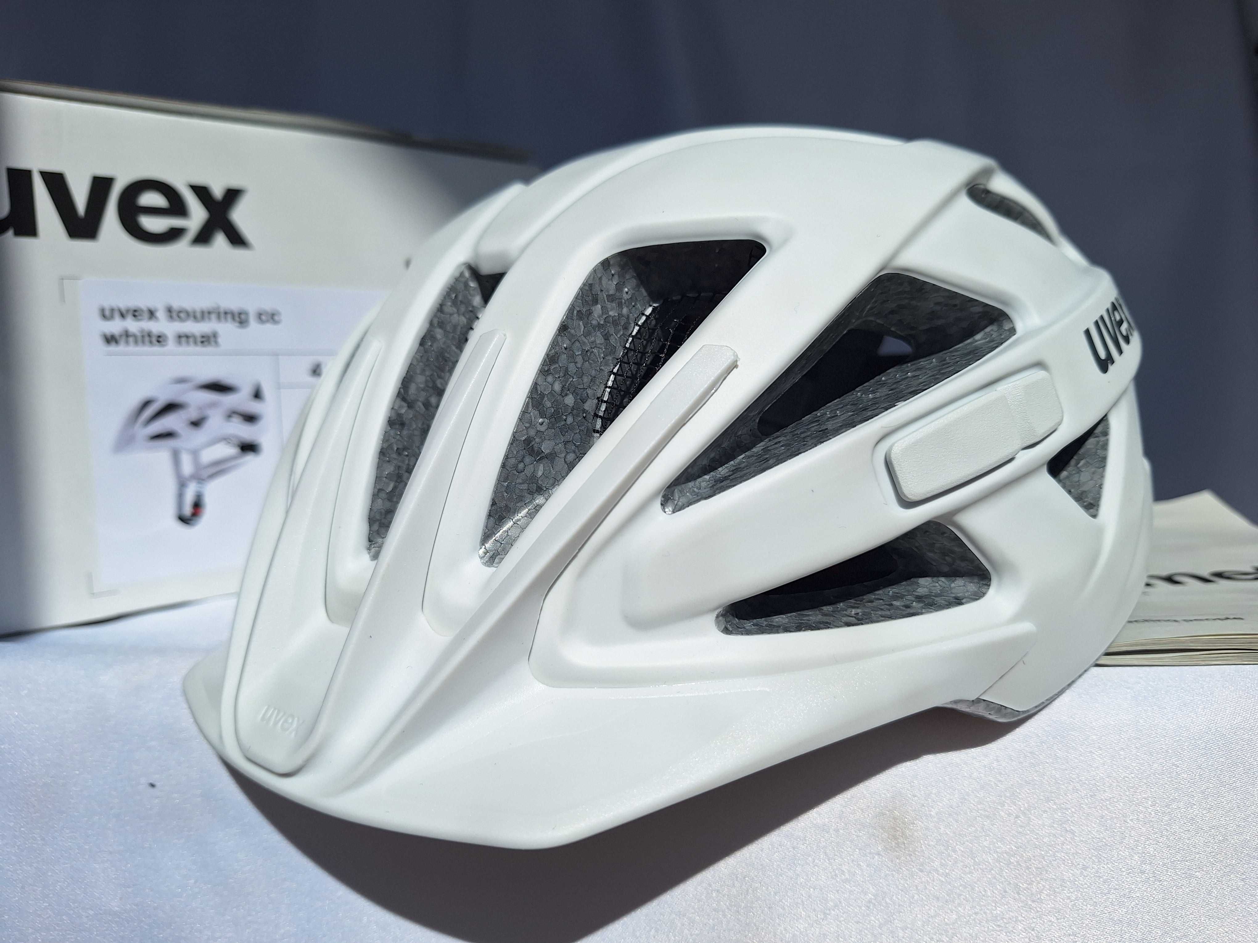 Kask rowerowy Uvex Touring CC White Mat L 56-60cm