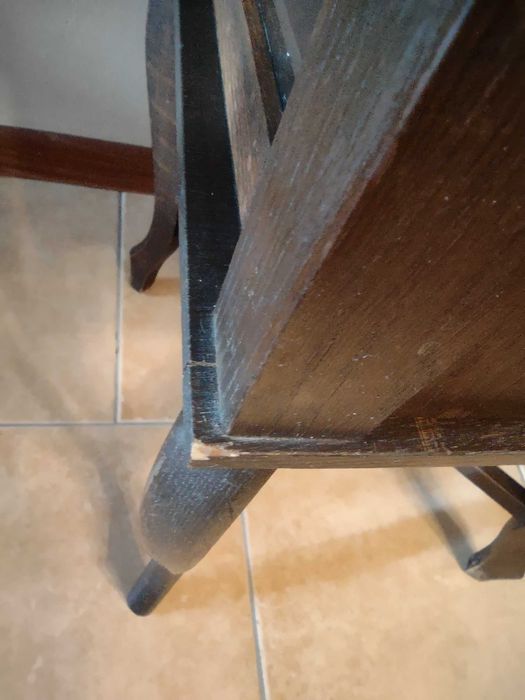 Stolik kawowy barek mosiężny blat