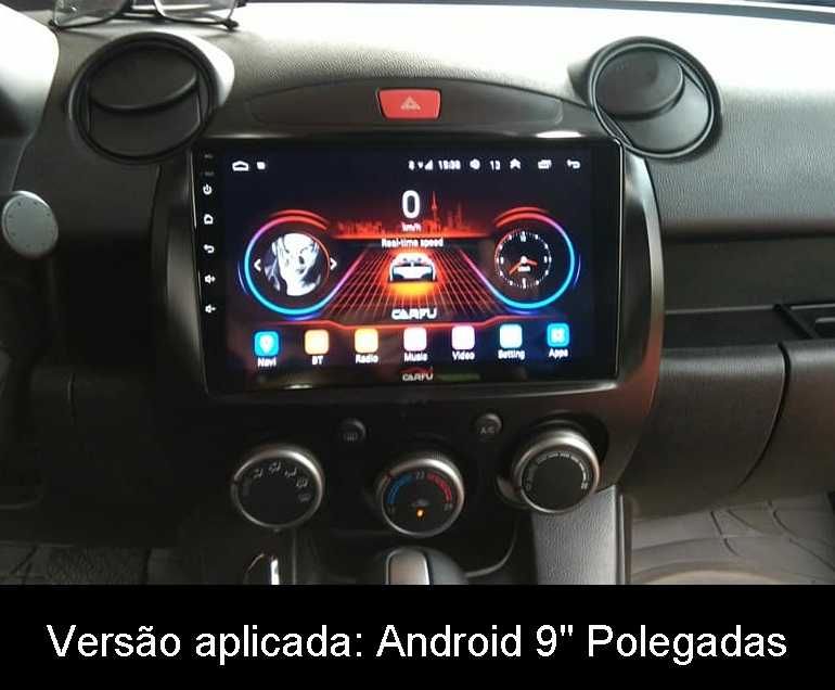 (NOVO) Rádio 2DIN • MAZDA 2 • (Desde 2002 a 2014) • Android GPS WiFi
