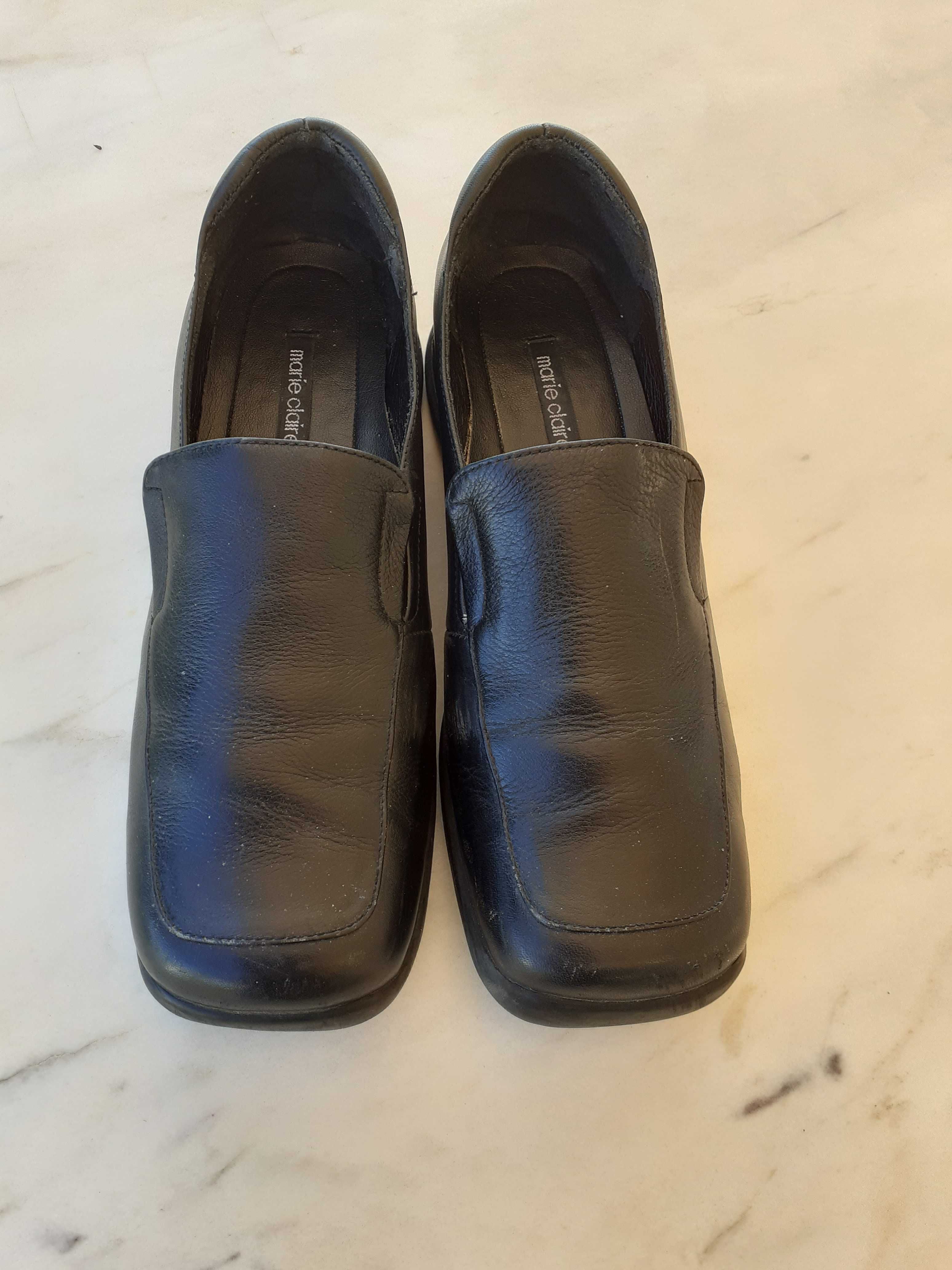 Sapatos rasos de cabedal Marie Claire