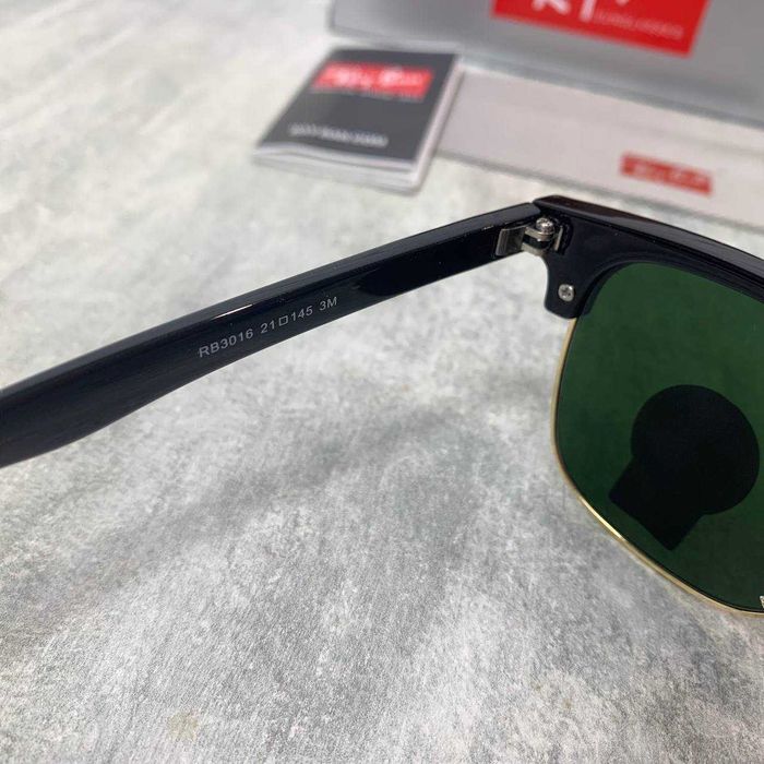 Сонцезахисні окуляри RAY BAN 3016 Clubmaster лінза скло