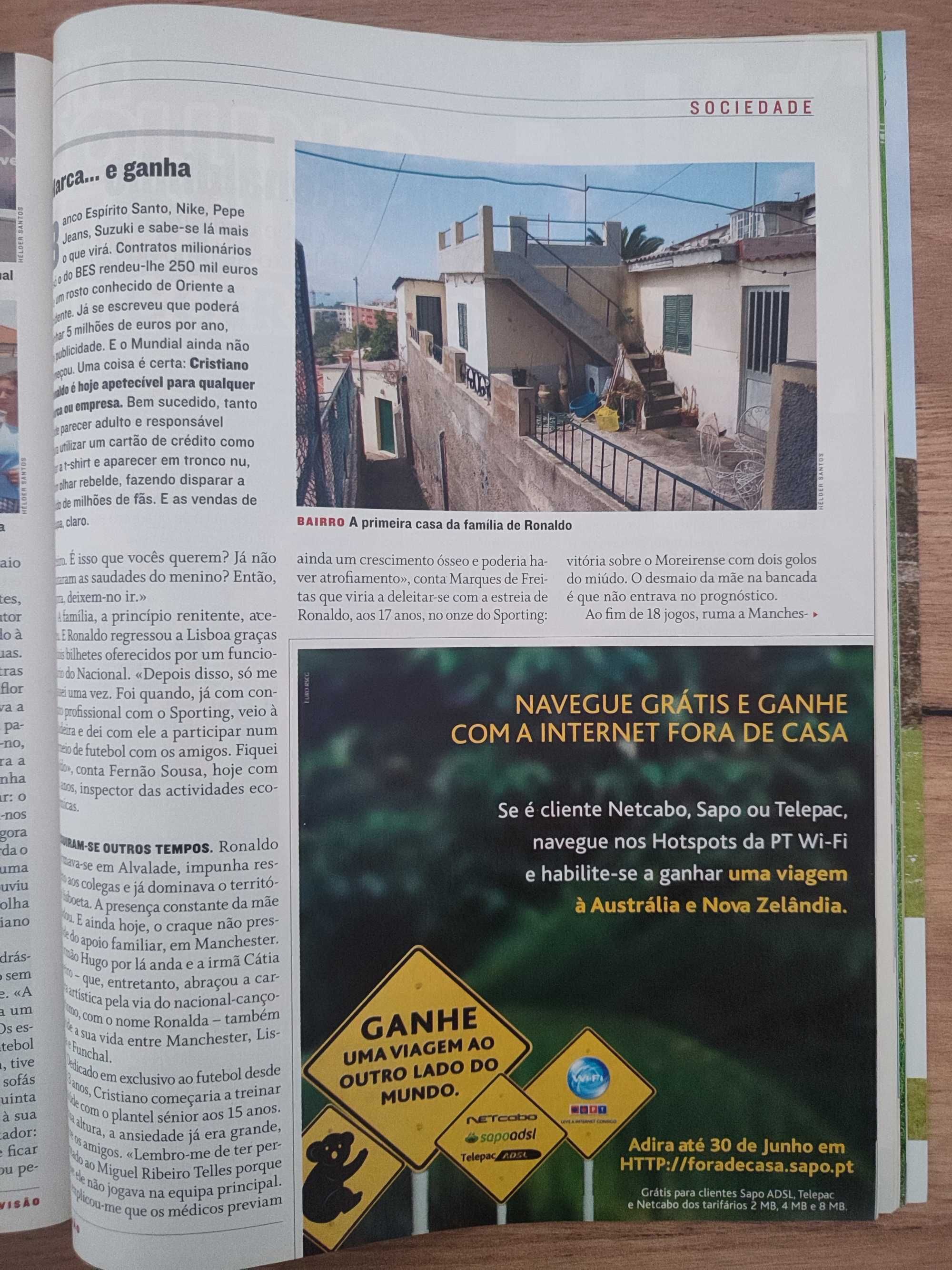 Revista Visão - Cristiano Ronaldo