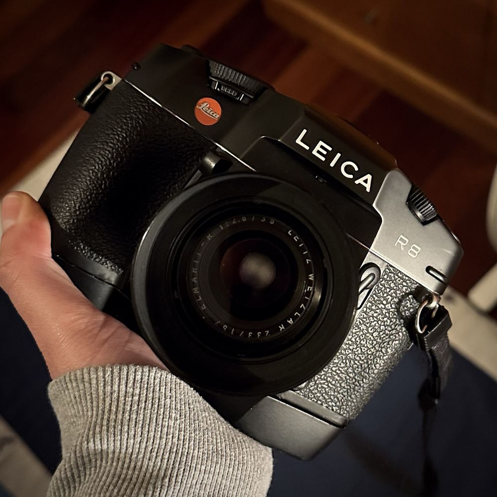 Leica R8 analógica