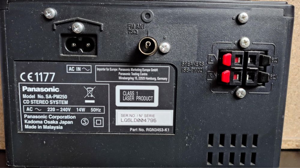 Wieża Panasonic SC-PM250