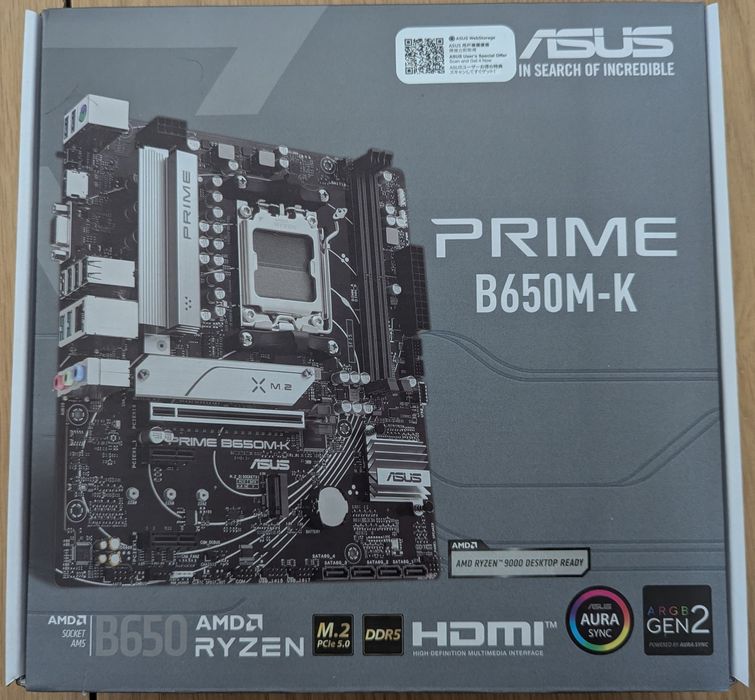 Материнська плата ASUS PRIME B650М-К