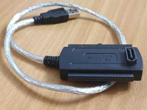 Перехідник USB 2.0 в SATA, IDE, 2.5/3.5" (екранований кабель)