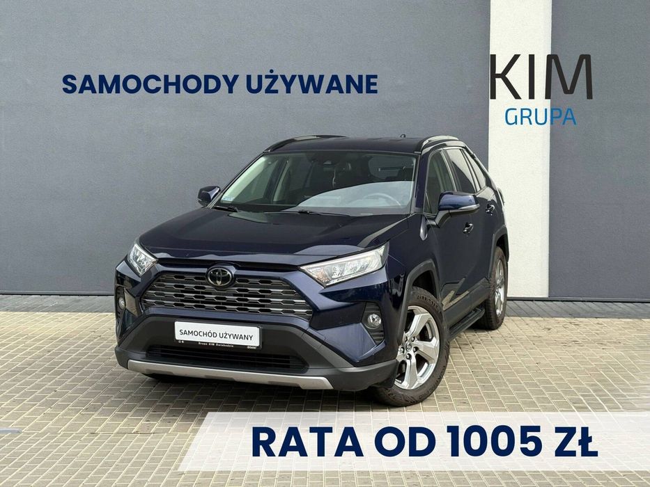 Toyota RAV4 FV VAT M Serwis ASO Bezwypadkowy Czujniki parkowania Gwarancja