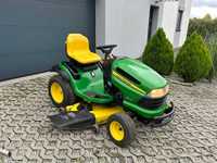 JOHN DEERE X165 moc 24km Traktorek - profesjonalny premium Prywatny