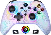 Pad bezprzewodowy kontroler z RGB do Nintendo Switch, PC