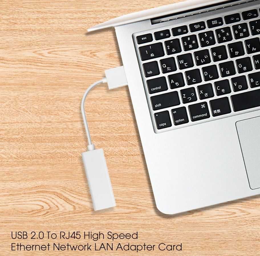 Adaptador Usb 2.0 para Rede RJ45 10/100