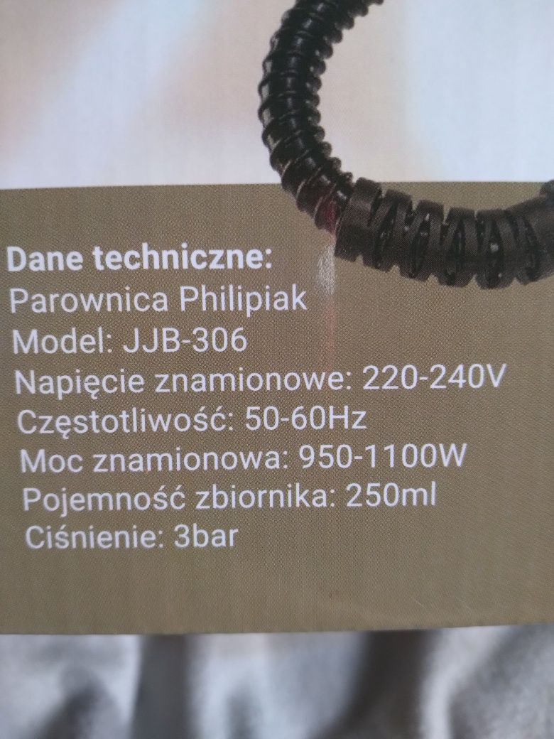 Parownica JJB-306 Philipiak