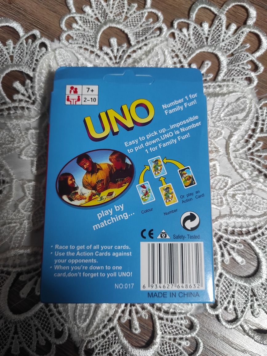 Nowe karty do gry w UNO z serii Psi Patrol (Paw Patrol)