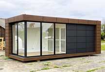 Domek modułowy / pawilon biurowy 7.4m x 3.2m