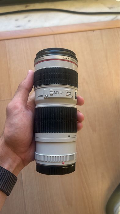 Canon EF 70-200mm f/4 L USM – Estado Excelente + Parasól ET-74