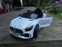 wózek dziecięcy 2w1+ gratis auto mercedes AMG
