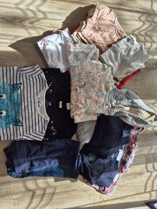 Zestaw ubrań dla dziewczynki rozm. 110