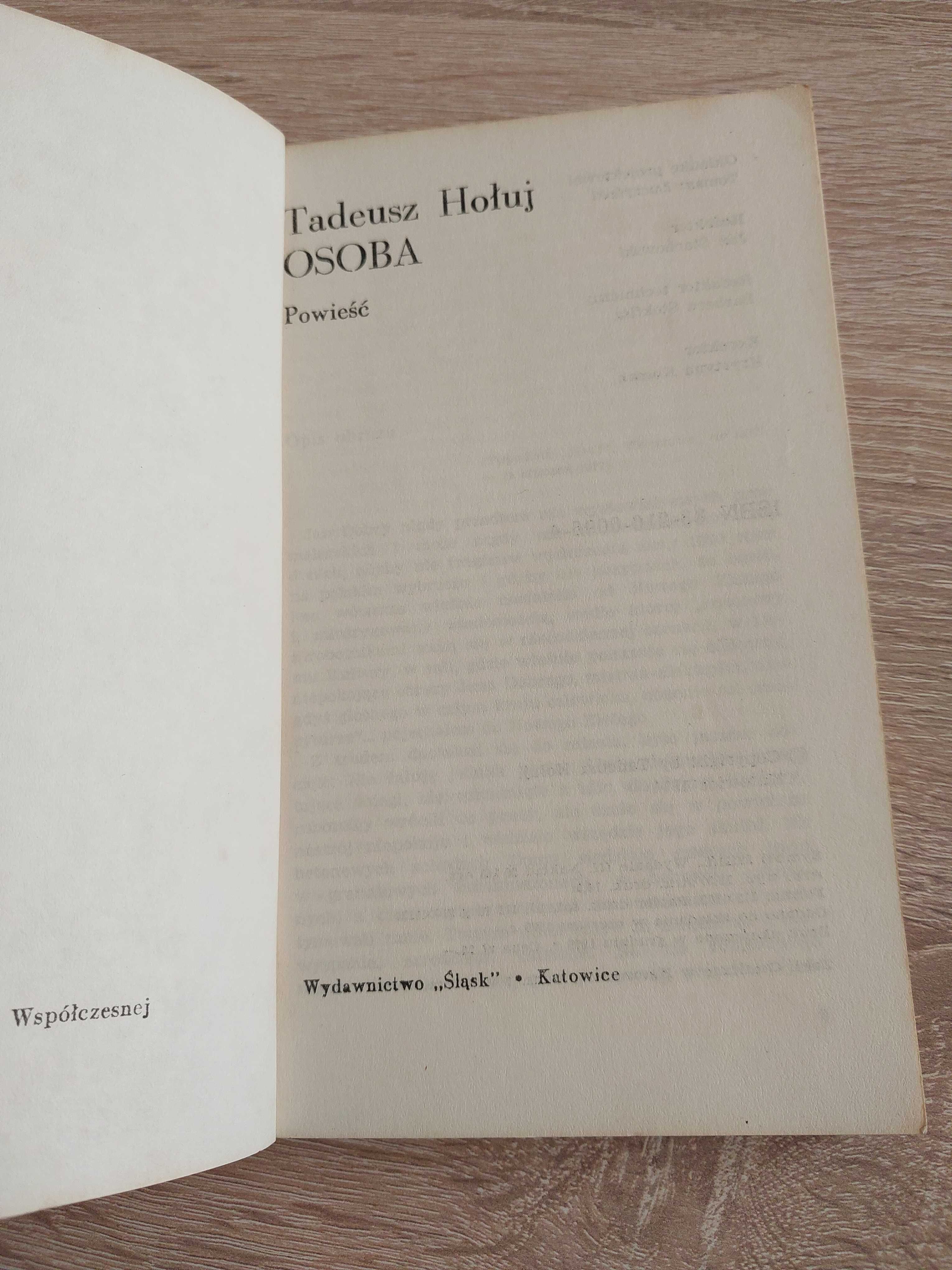 Tadeusz Hołuj "Osoba,,