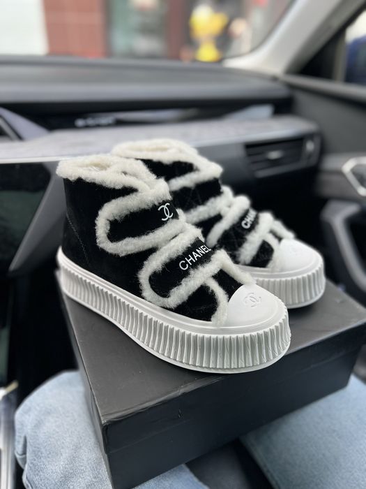 Зимові кеди черевики шанель chanel 38