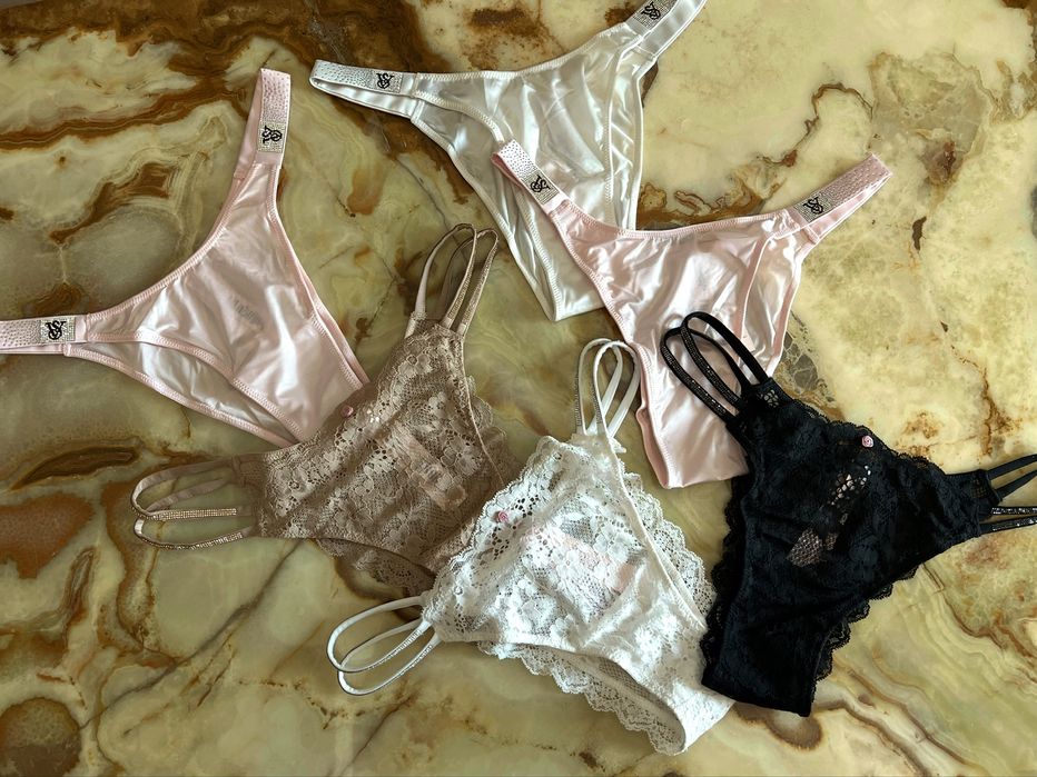 трусики,труси з камінням,трусы, білизна victoria’s secret багато