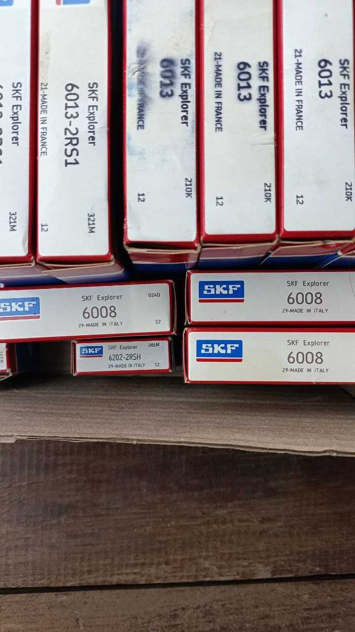 Подшипники SKF 6008, 6013, 6203, 7614 ,  підшипник NSK-RHP UCP 207