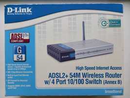 WiFi роутер Dlink DSL-G684T беспроводной маршрутизатор ADSL2+