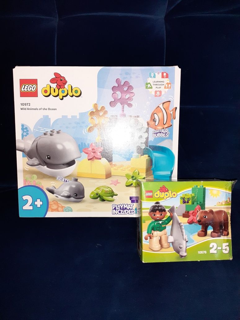 Lego Duplo nowe zwierzęta oceanu 2 zestawy