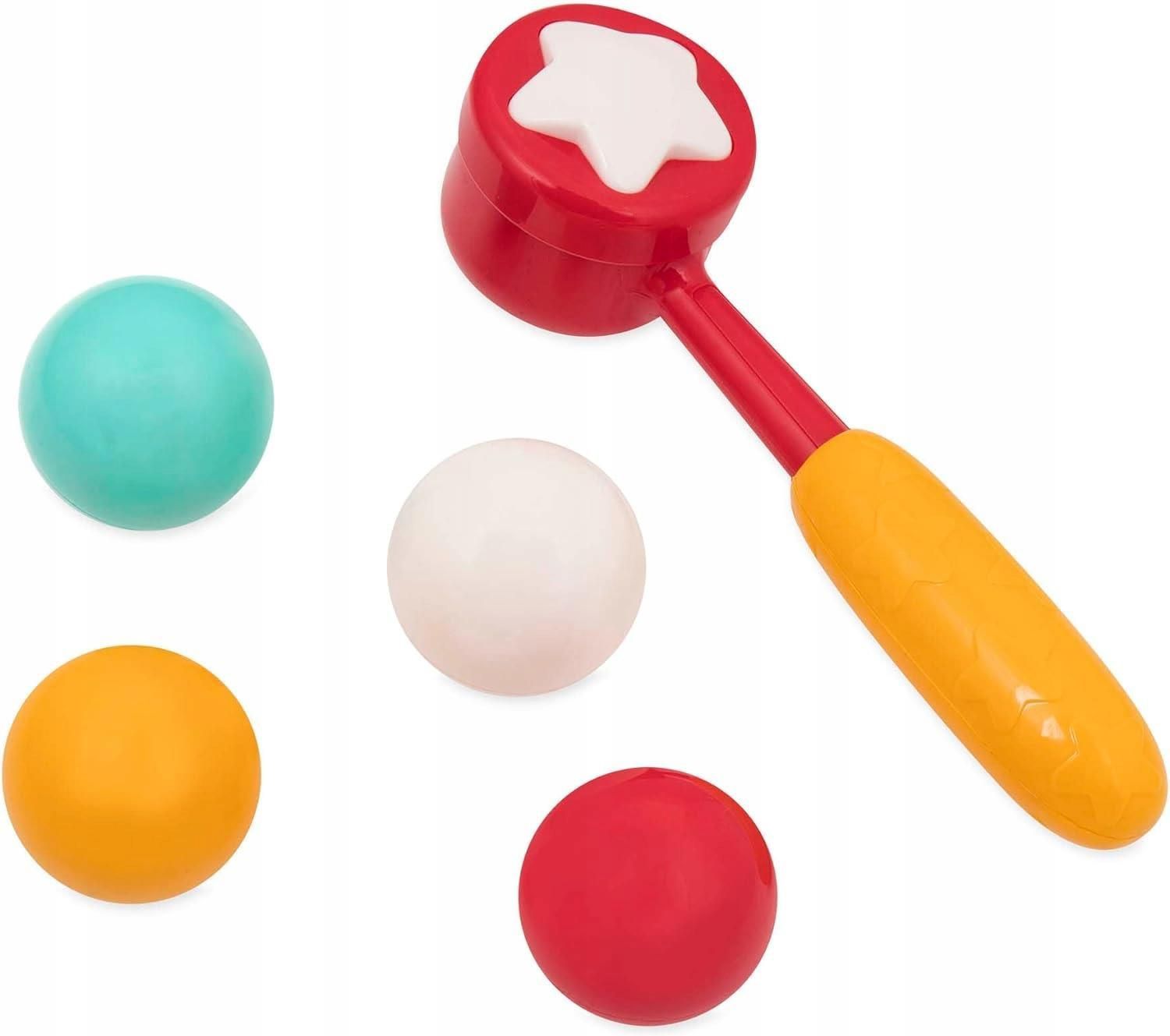 Battat B.Toys Przebijanka Kulodrom Wbijak Piłki Młotek Przebijak