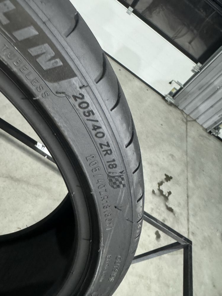 2x 205/40ZR18 88Y Michelin Pilot Sport 4 2021 год 5mm