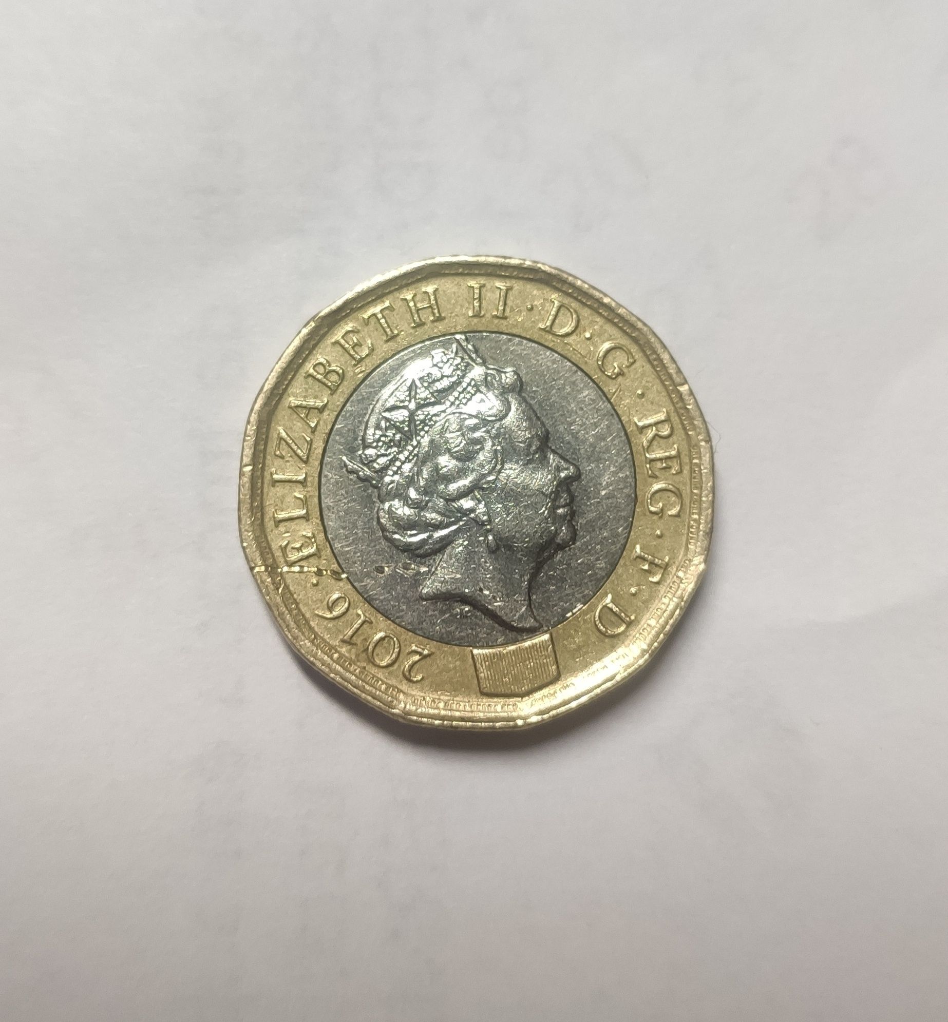 Moeda de 1 Pound de 2016