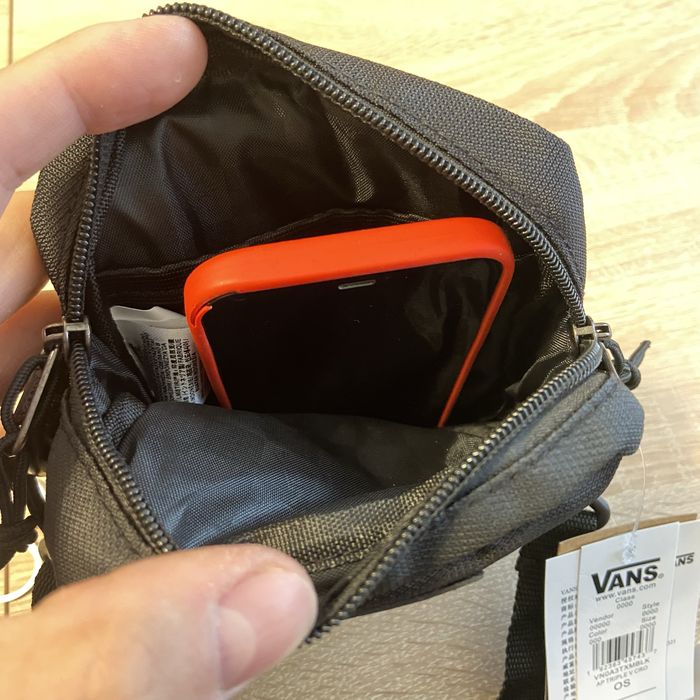 Сумка через плече Vans ванс чоловіча та жіноча водовудштовхувальна