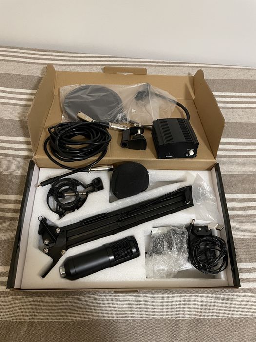 Kit Microfone BM-800 Condensador Studio