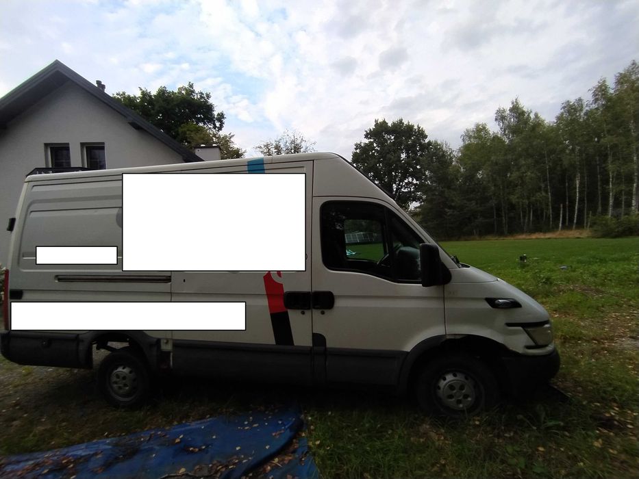 Iveco Daily 2,3 hpi na wszystkie mechaniczne i blacharskie części