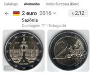 Moeda 2€, Alemanha 2016