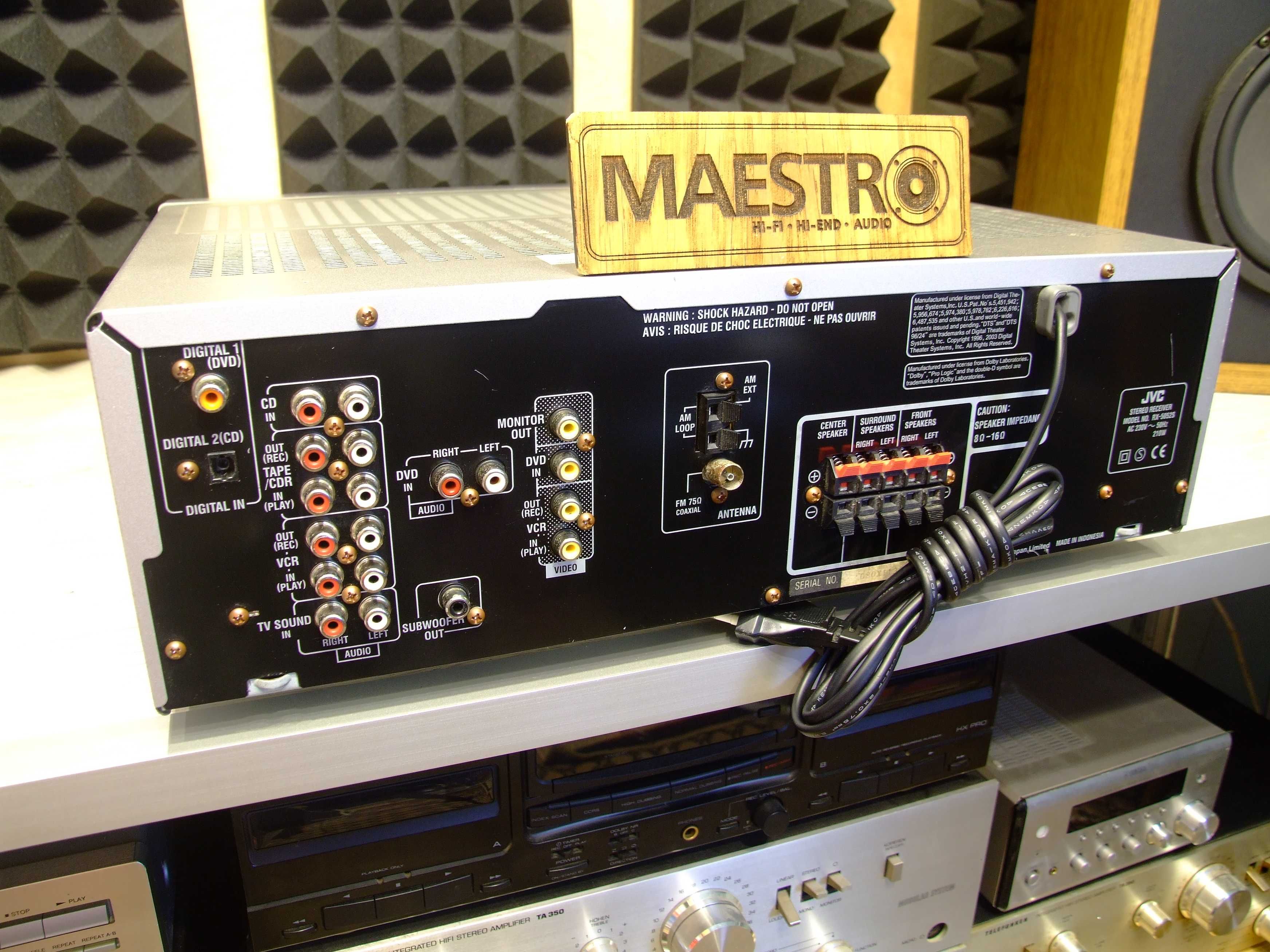Ресівер JVC RX-5052. 5х100. 8-16 Ом. Без передплати