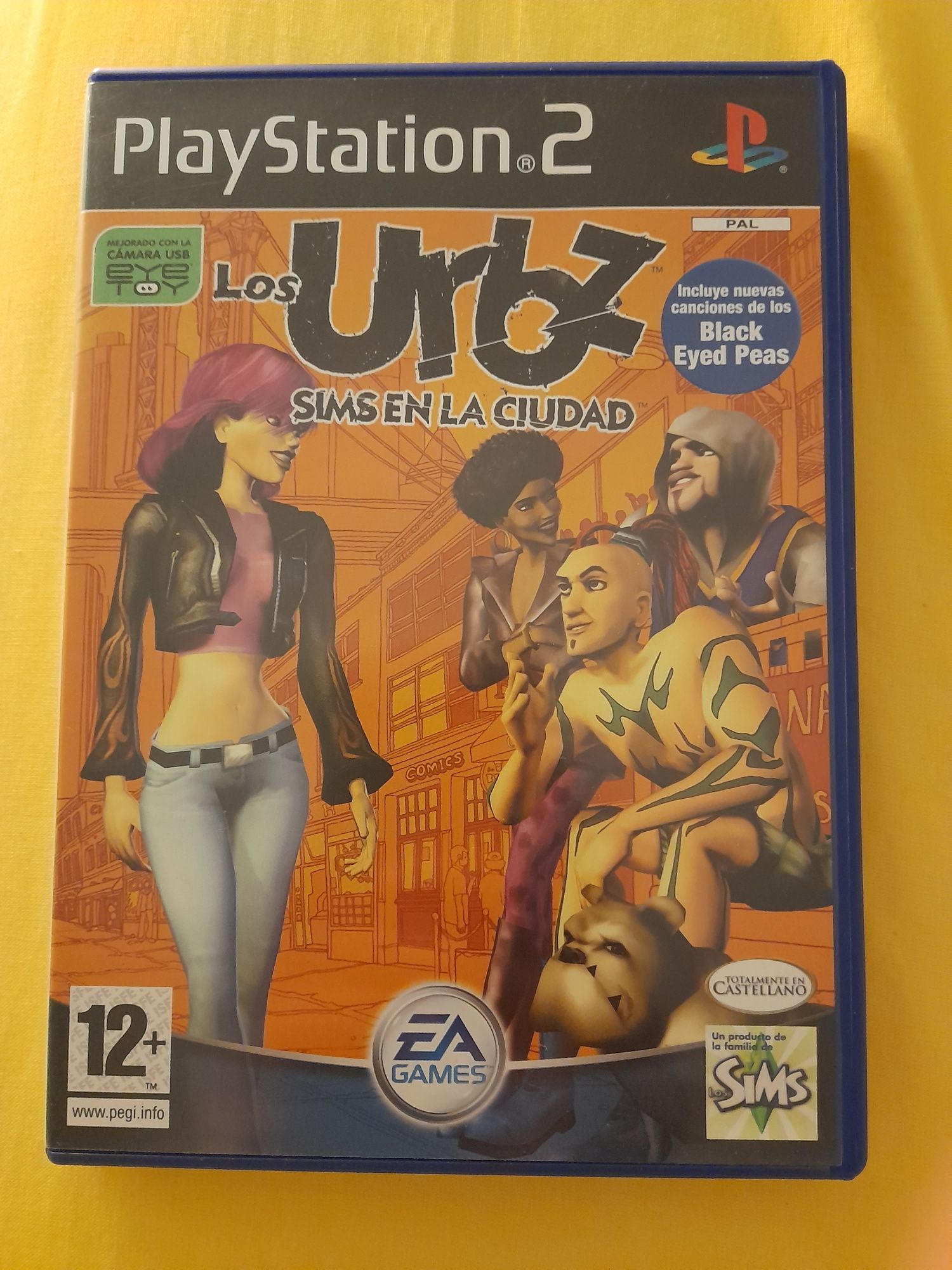 Jogo PS2 Los Urbz Sims