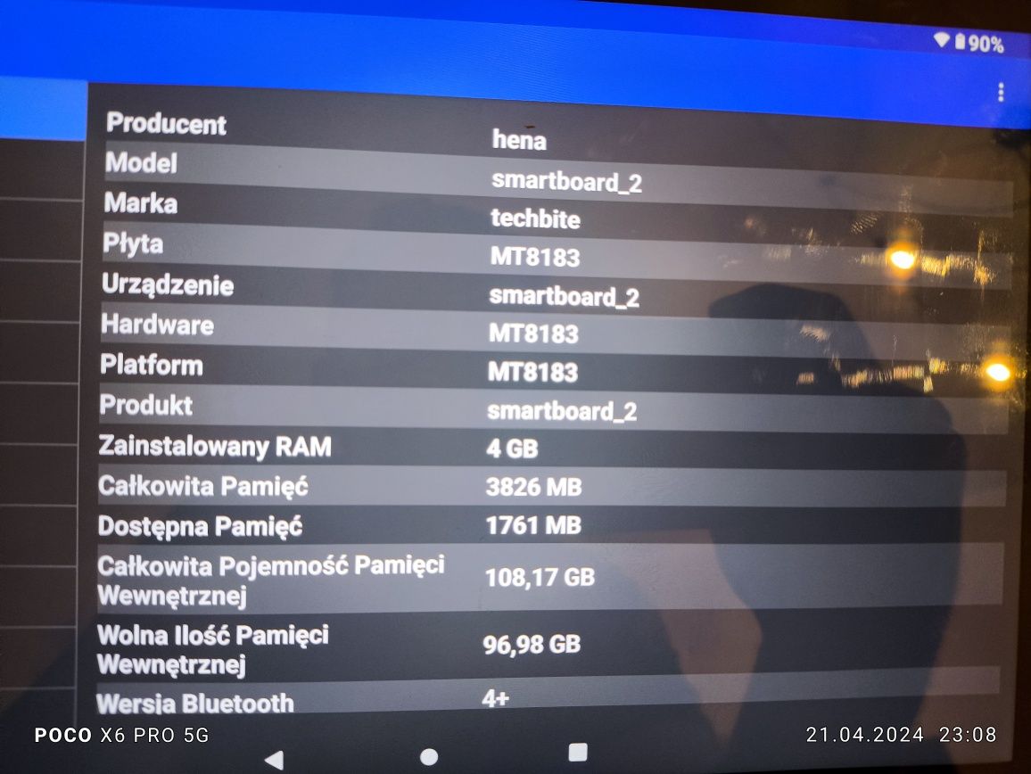 Techbite SmartBoard 10 II WiFi/4+128 GB