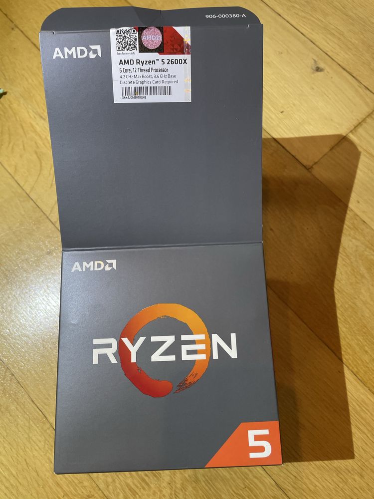 AMD RYZEN 5 2600X z wentylatorem+ 32gb ram 3200MHz