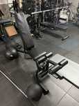 Banco ginasio c/ leg extension e curl