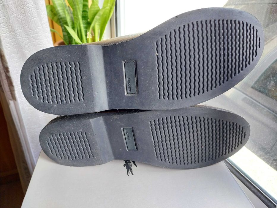 Botas Lacoste mulher n.39 em pele