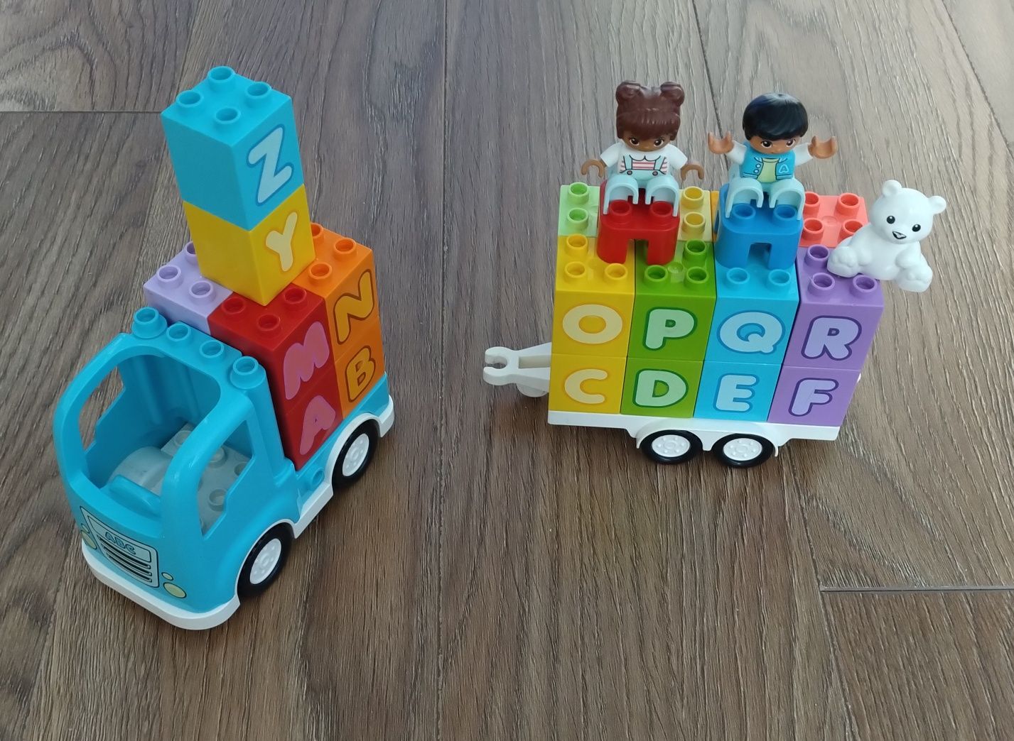 LEGO Duplo ciężarówka z alfabetem