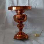 Lampa stołowa miedziana