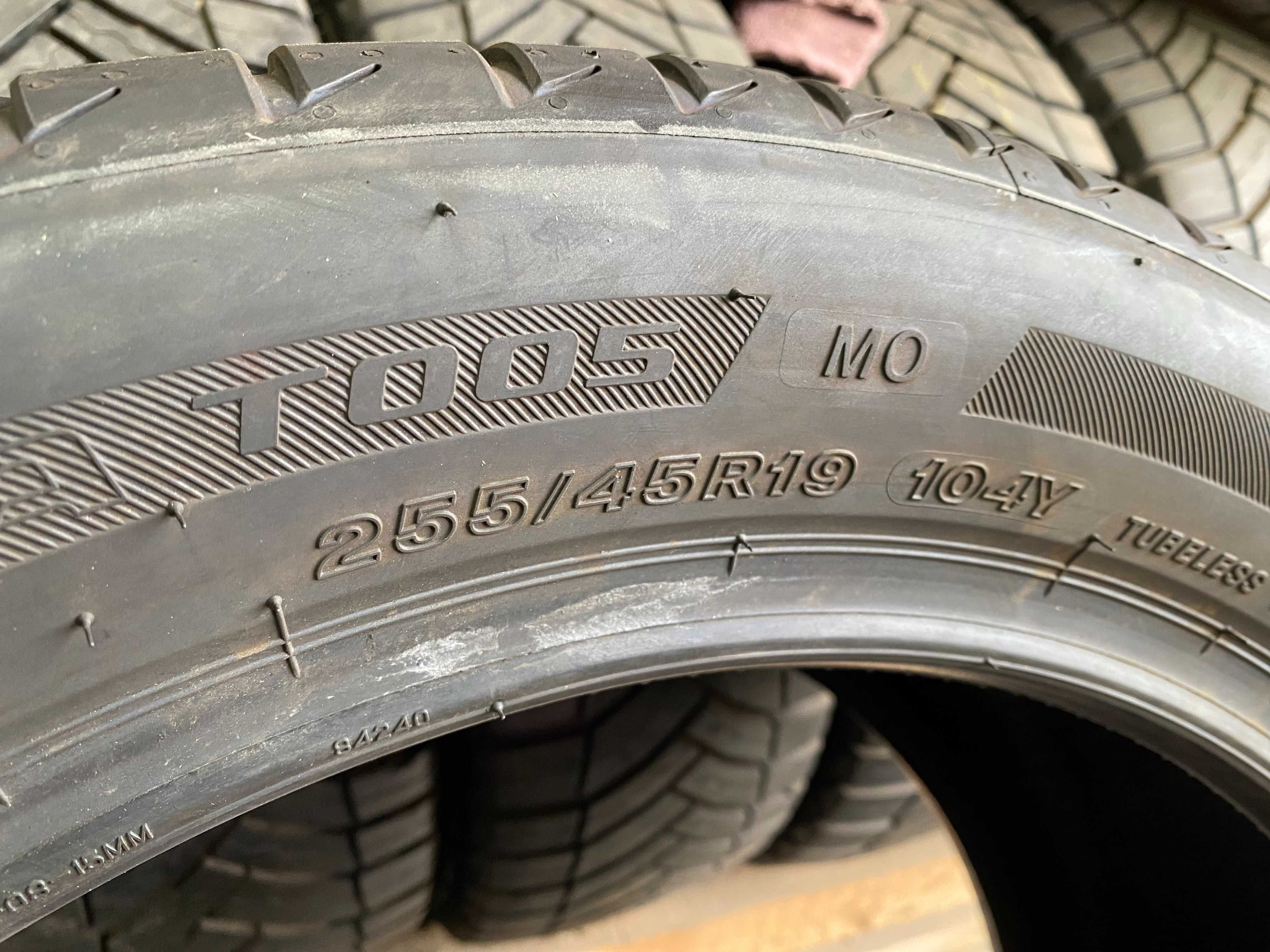 Шини Літо 255/45R19 Bridgestone Turanza T005 6+мм