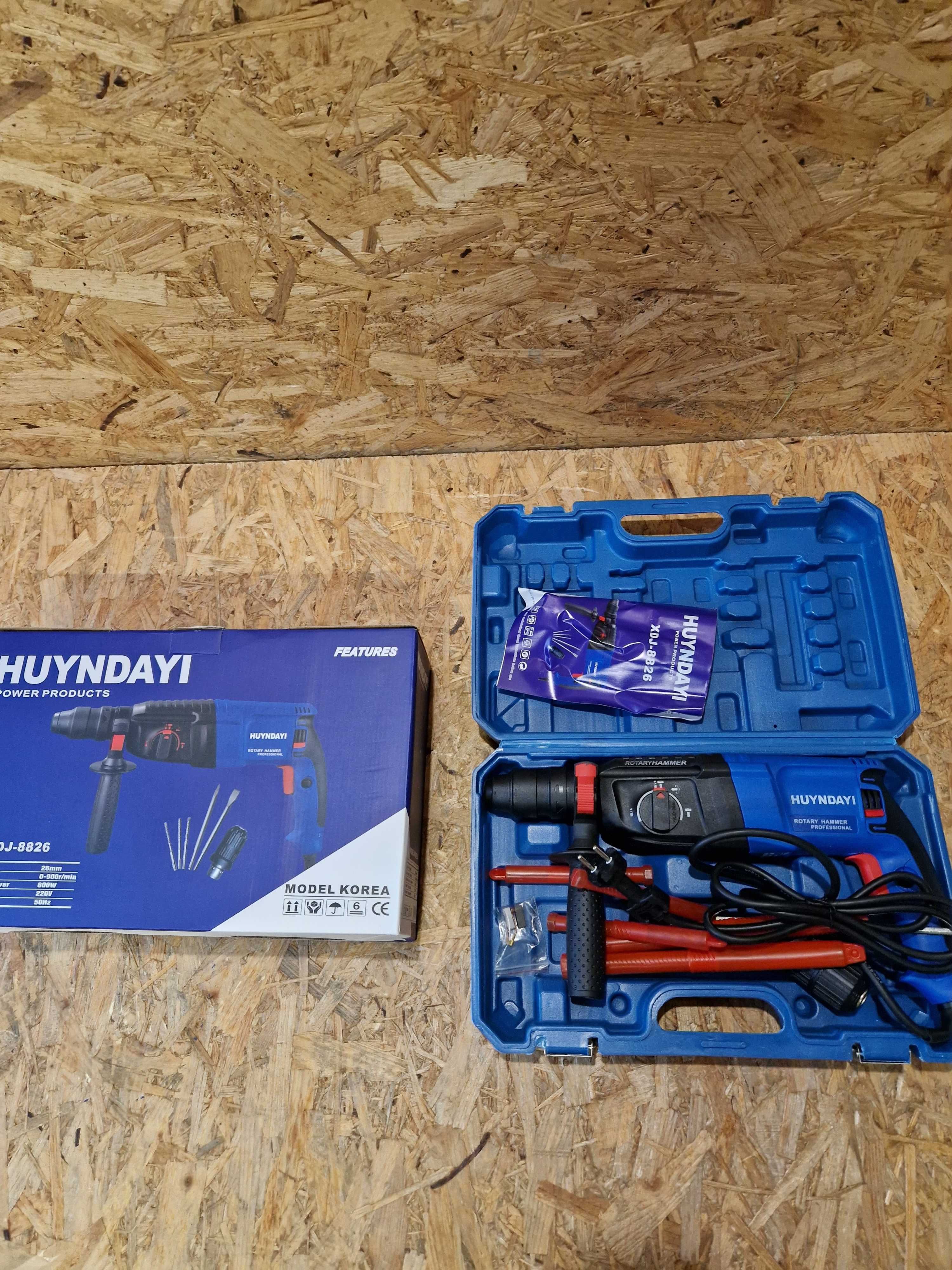 Młotowiertarka 800 Wat Huyndayi XDJ-8826 SDS plus