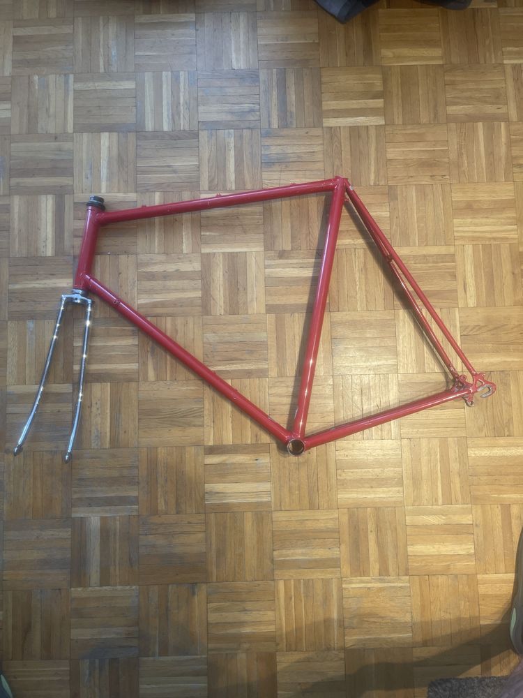 Rama rowerowa Peugeot PSN-10 Reynolds 531 simplex szosowa ostre koło