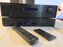 Zestaw amplituner+CD Cambridge Topaz  SR10 CD10