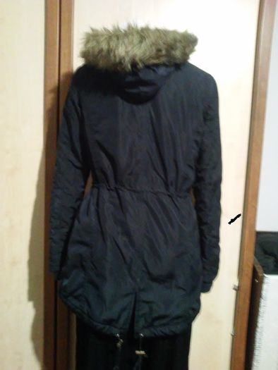 kurtka Parka jesienno/zimowa granatowa 36/38