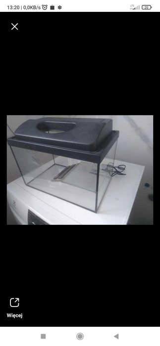 Akwarium  po żółwiu