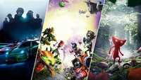 Pakiet 3 gier EA: NFS + Plants vs Zombies Garden Warfare 2 + Unravel