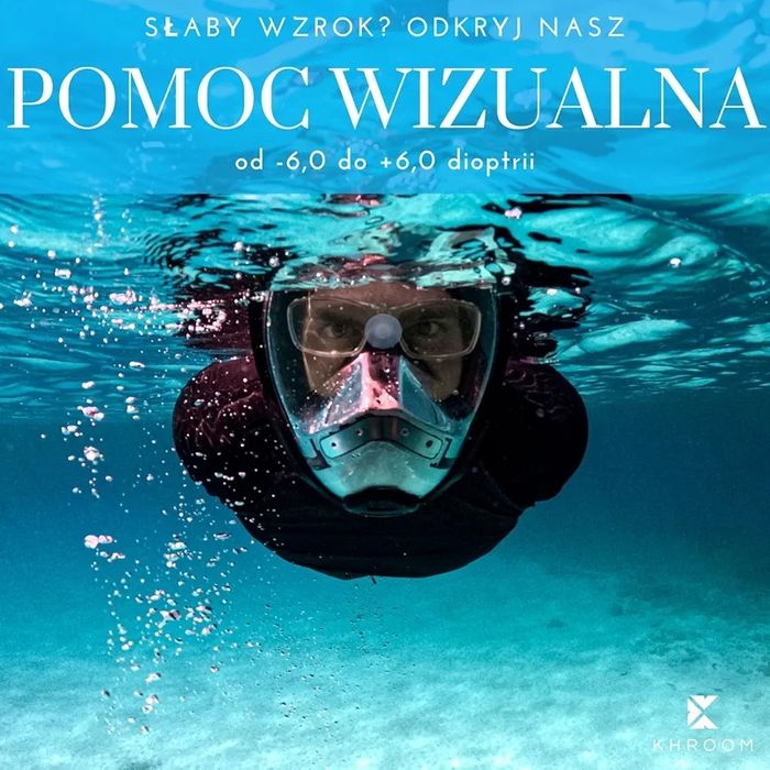 Khroom Dekra maska do nurkowania pełnotwarzowa S/M