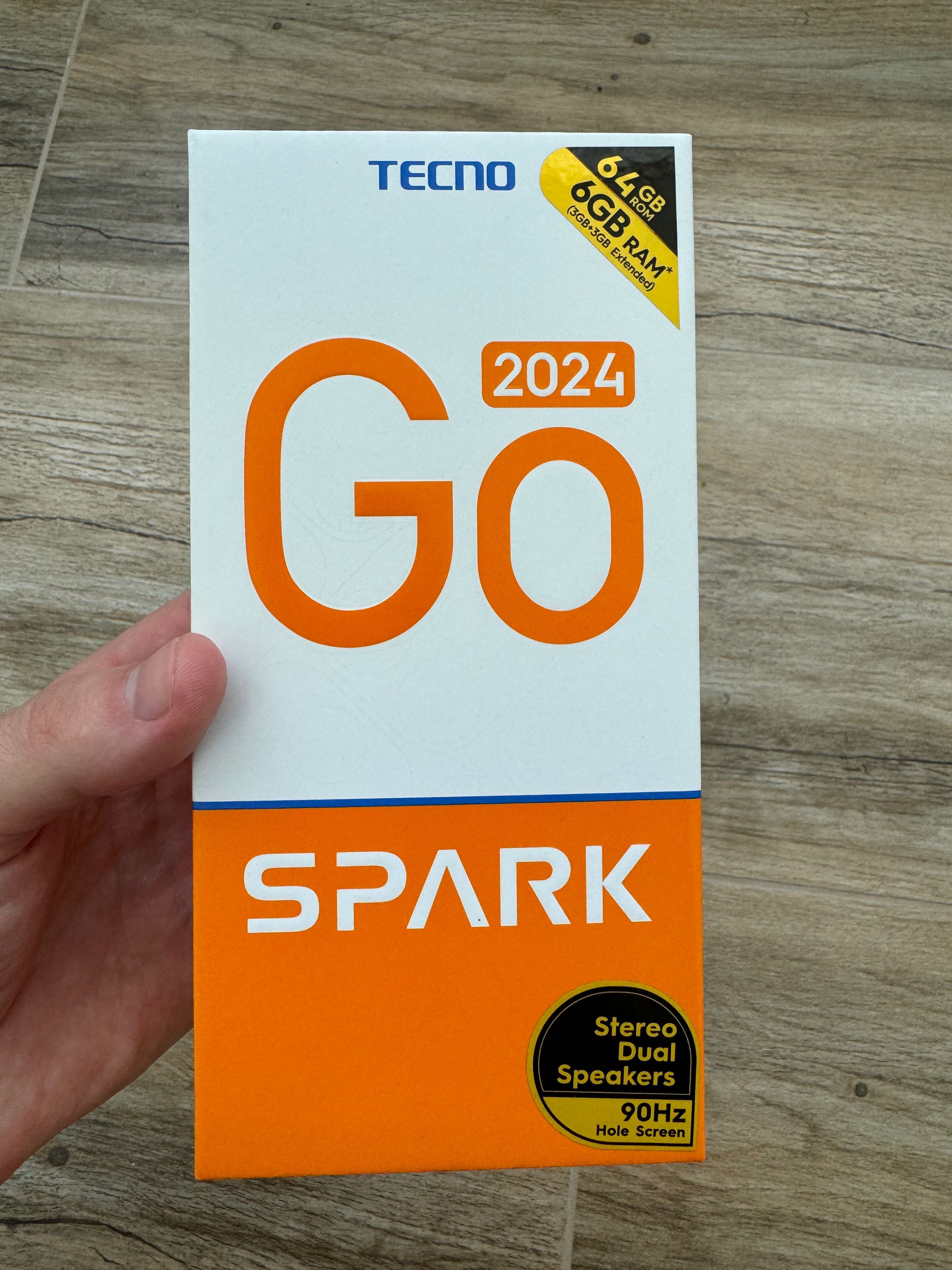 Tecno Spark Go 2024 + плівка + чохол + гарантія
